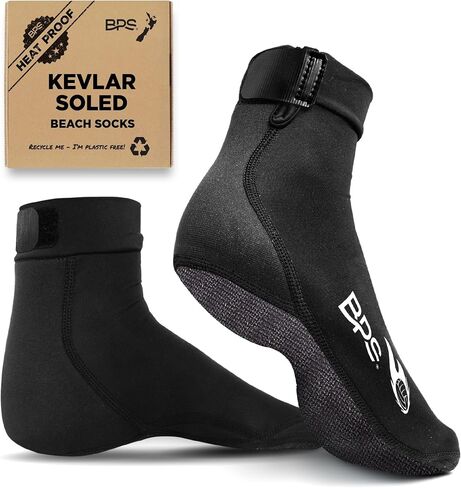 BPS New Zealand 'Feet First' Beach Volleyball Cootccer Sand Socks و Beach Booties with Ceyvlar Sweed for Men Women in Kuwait