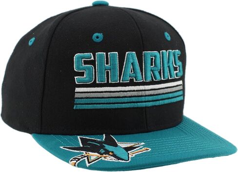 ZHATS Unisex Kid's NHL Officially Licensed Youth Adjustable Snapback Hat Flat Bill Z11 Pitch in Saudi Arabia