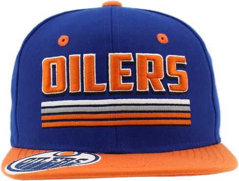 ZHATS Unisex Kid's NHL Officially Licensed Youth Adjustable Snapback Hat Flat Bill Z11 Pitch in Saudi Arabia