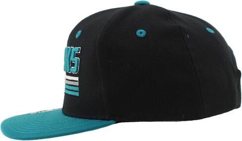 ZHATS Unisex Kid's NHL Officially Licensed Youth Adjustable Snapback Hat Flat Bill Z11 Pitch in Saudi Arabia