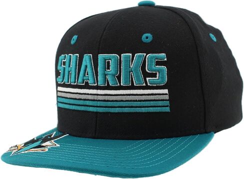 ZHATS Unisex Kid's NHL Officially Licensed Youth Adjustable Snapback Hat Flat Bill Z11 Pitch in Saudi Arabia