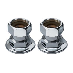 Krowne 21-401L Krowne Royal Series Coupling Flanges, (2) Pieces, 1/2" NPT Female Inlet, Adjustable Centers, Low Lead Compliant (Interchangeable with Most Brands)​​‌‌​‌‌‍​​‌‌​‌‌‍​​‌‌‌​‍​​‌‌‌​‍​‌​