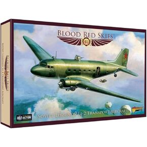 Blood Red Skies Soviet Liszunov LI2 Transport Aircraft 1:200 WWII Mass Air Combat War Game