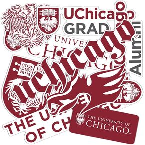 Desert Cactus The University of Chicago Sticker UChicago Maroons Sticker Vinyl Decals Laptop Water Bottle Car Sheet T2 (Type 2-2)