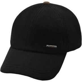 Fits Y'all Wool Classic Baseball Cap with Pigskin Leather: Adjustable Relaxed Fit for Men, Women and All Genders