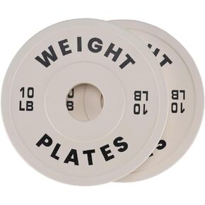 صفائح تغيير الأزواج بحجم 10 رطل من ألواح الوفير لرفع الأثقال في المنزل الصالة الرياضية in Kuwait