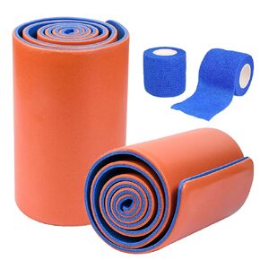 2 Set First Aid Splint 36" X 4.3",Emergency Splint for Arm Leg Broken Bones Fracture,Ideal for Sports, Home, First Aid Refill