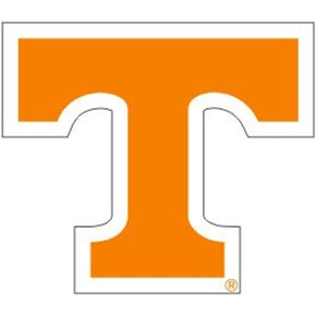 Craftique Tennessee Volunteers 12" Orange T Magnet