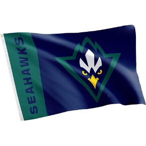 Desert Cactus University of North Carolina Wilmington Flag Banners 100% Polyester Indoor Outdoor 3x5 feet Flags (Team Name)