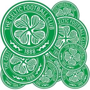Desert Cactus Celtic FC Sticker Decal Vinyl Scottish Bhoys Celts Football Soccer Laptop Water Bottle Car Scrapbook (Type 3-2)