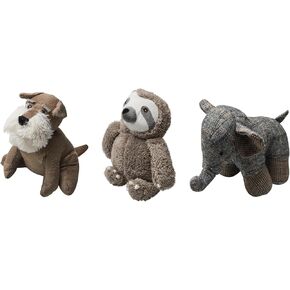 Elements Decorative Door Stopper - Elephant, Sloth, Dog, 9-inch - Charming & Durable Polyester Door Stops for Home Decor, Cute - Functional Door Holder for Interior Doors, Durable Indoor Door Wedge