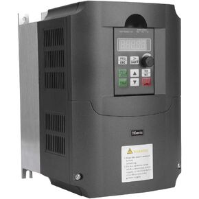 Single Phase to 3 Phase Converter Vfd 220v Input 380v 3 Phase Output 7.5kw Variable Frequency Speed Adjustable for CNC Spindle