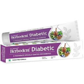 Herbodent® Diabetic Toothpaste- 3.53 oz Pack of 1 | Toothpaste specially crafted for Diabetics | SLS & SUGAR FREE Formula | 7 Organic Herbs - Jamun, Fenugreek, Bitter Gourd, Madhunashini, Black Seed..