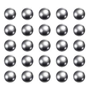 HARFINGTON 40pcs Precision Balls 9.5mm Diameter G200 201 Stainless Steel for Bearings