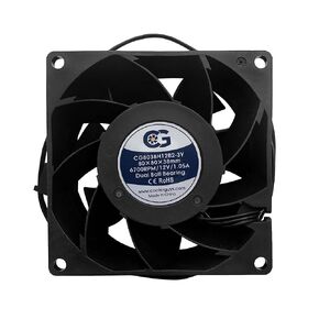 Coolerguys 80x80x38mm 12 VDC 3Pin High Speed Fan CG8038H12B2-3Y