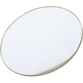 YOKIVE Double Convex Lens, Clear Glass Optical Lenses | Make Telescope, Great for Photography, Optical Instruments Use (Clear, 100mm Focal Length)