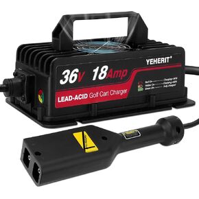 36v 18a Golf Cart Charger Compatible with EZGO TXT Golf Carts with Lead Acid Batteries