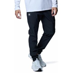 Under Armor 1386556-1-lg UA Vibe المنسوجة بانت أسود LG