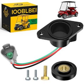 Upgraded Golf Cart Speed Sensor (High Speed Magnet), Fits Club Car DS&Precedent 2004-UP Electric Golf Cart with ADC Motor, Club Car 48V Speed Sensor OEM# 102704901, 102265601, 2-8 mph Speed Increase