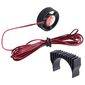 K1-Max Extruder Motor Cooling Fan - Heatsink Kit: DC 24V Round 3010 Hot End Fan Replacement + 36mm Pancake Circular Stepper Heat Dissipation Radiator Hotend Heat Sink 3D Printer Accessories FYSETC