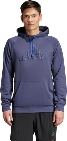 adidas Men's Game and Go Training Big Logo Hoodie in Saudi Arabia
