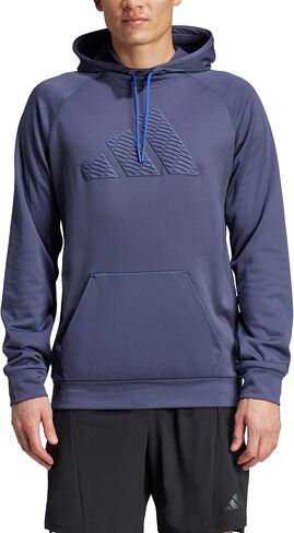 adidas Men's Game and Go Training Big Logo Hoodie in Saudi Arabia