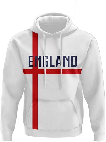 Soccer Pullover Hoodie Flag Sweatshirt Fashion Casual Print Gifts for Soccer Fans Men S-2XL in Saudi Arabia