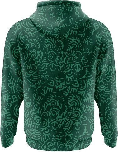Soccer Pullover Hoodie Flag Sweatshirt Fashion Casual Print Gifts for Soccer Fans Men S-2XL in Saudi Arabia
