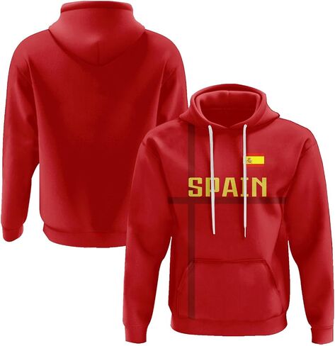 كرة القدم pullover hoodie flag sweatshirt الأزياء الهدايا طباعة غير رسمية لعشاق كرة القدم الرجال s-2xl in Saudi Arabia