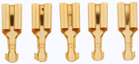 Terminal Blade ، 100 PCS الأسلاك النحاس النحاس الموصلات السريعة ، طرف موصل 7.8 مم طرفية لصق اللصوص المحطات الطرفية in Saudi Arabia