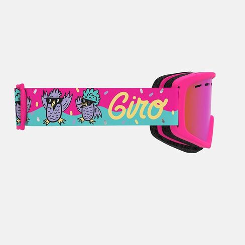 Giro Rev Kids Ski Goggles - نظارات التزلج على الجليد للشباب والأولاد والبنات - تتراوح أعمارهم بين 3-8 - رغوة مزدوجة الطبقة الوجه in Kuwait