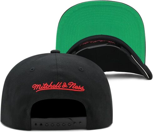 Mitchell & Ness Chicago Blackhawks NHL Retro Sport Snapback Hat Cap - Black in Saudi Arabia