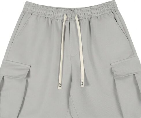 بنطال Verdusa الرجالي الفضفاض برباط وخصر مطاطي وجيوب وسروال فضفاض in Kuwait