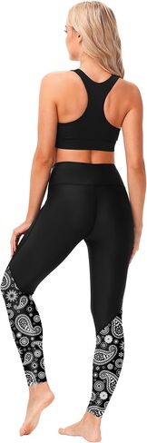 AOBUTE Women Swim Pants UPF 50+ Rash Guard Pants High Waisted Swimming Leggings in Saudi Arabia