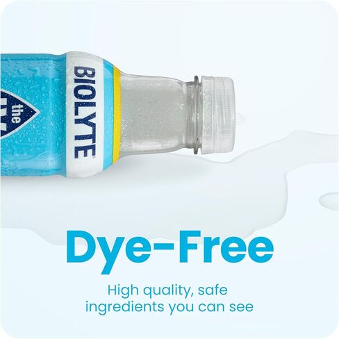 BIOLYTE Electrolyte Drink - Hydration Drink, Medical-Grade Flavored Water with Electrolytes, Sports Drinks, Liquid Energy & Rehydration, IV in a Bottle - Citrus, 16 Fl Oz (12 Pack) in Saudi Arabia