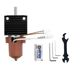 Suitable for Creality K1/K1C/K1 Max hot end high Temperature Upgrade kit K1 Series Ceramic Heater, 3D high Speed Printer Print Head kit with Heat Sink