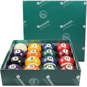 Aramith 2-1/16 "كرات البلياردو/البلياردو ، مجموعة كاملة من 16 كرة in Kuwait