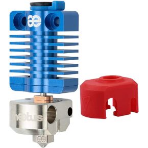 All Metal Dragonfly HOTEND BMS Bimetal Heatbreak Plated Copper Nozzle, Heater Block for Upgrade CR10 Ender 3s Ender 3 Pro V2 CR-10 Ender 5 Pro 3D Printer (BMS)