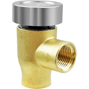 Upgraded RV Vacuum Breaker Check Valve Fit for 1/2 LF288A Watts 288A Anti-Siphon Vacuum Breaker 1/2'' 125 PSI 180°F, Brass Material