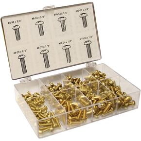 Jones Stephens J40153 200 PC Bibb Screw Kit - N/A