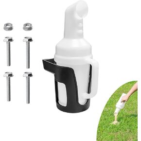 Golf Cart Universal Sand Bottle, Divot Filler Sand Bottle with Rattle Proof Holder Suitable for EZGO, Club Car and Yamaha, Large Capacity