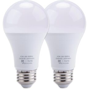2 Pack LED Garage Door Opener Bulbs, 4000K, White, Compatible with All Garage Door Opener Brands Such as Genie, Chamberlain, Craftsman and LiftMaster Operators