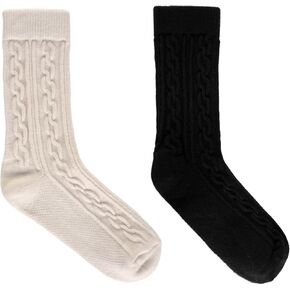 2K Textile Soft Unisex Socks | Striped, Polka Dot, Thick Wool Daily Sock | Lightweight Plain and Patterned Breathable Socks