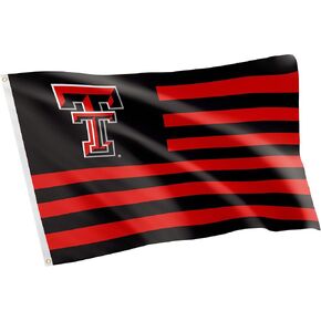 Desert Cactus Texas Tech University Indoor and Outdoor 100% Polyester University Flag Banner, 3x5 Feet Nation Style - for Decor, Events, and Texas Tech Red Raiders Pride Display