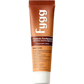 Nano Hydroxyapatite Travel Toothpaste | Chocolate Swirl (.7 oz) - Fluoride & SLS Free Toothpaste with Hydroxyapatite - nHA Toothpaste for Sensitive Teeth - Remineralizing Toothpaste