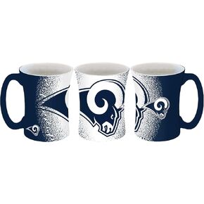 NFL Los Angeles Rams Mugcoffee Mug 14oz Mocha Style 2019, Team Colors, One Size
