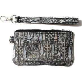 surfer id case wallet for women for lanyards, Zip Driver Licence Holder((Sun Moon)