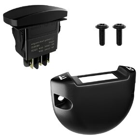 Golf Cart Forward Reverse Rocker Switch and Housing Kit for Club Car Precedent, Onward, Tempo Electric Models, OEM 101856002, 102508401