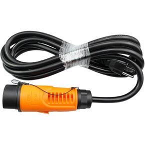 Y-30 EV Charging Power Cord Plug 10 FT Fit for Coleman Icon DR48V Electric 4P for Kandi Kruiser 4p Golf Cart with US Plug 220V 16A