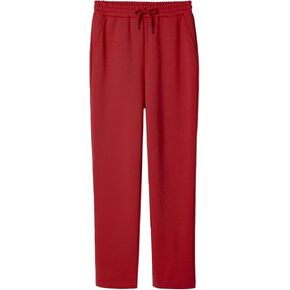 BETTERCHIC Women's Pants with Pocket Straight Leg Drawstring Casual Pants Quick Dry Soft Leisure Running Pants for Women